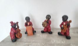 Deko Figuren mittel New Orleans Musiker Jazz Blues, schön