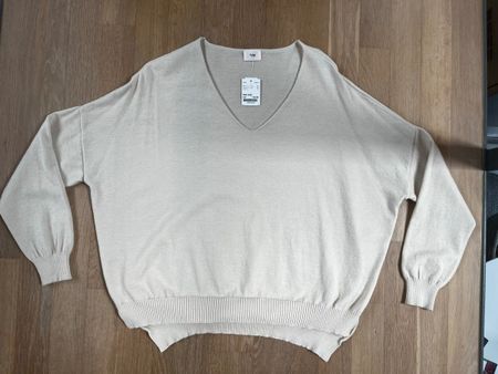 Ange Oversize Strickpullover, Gr. Onesize, Offwhite,
