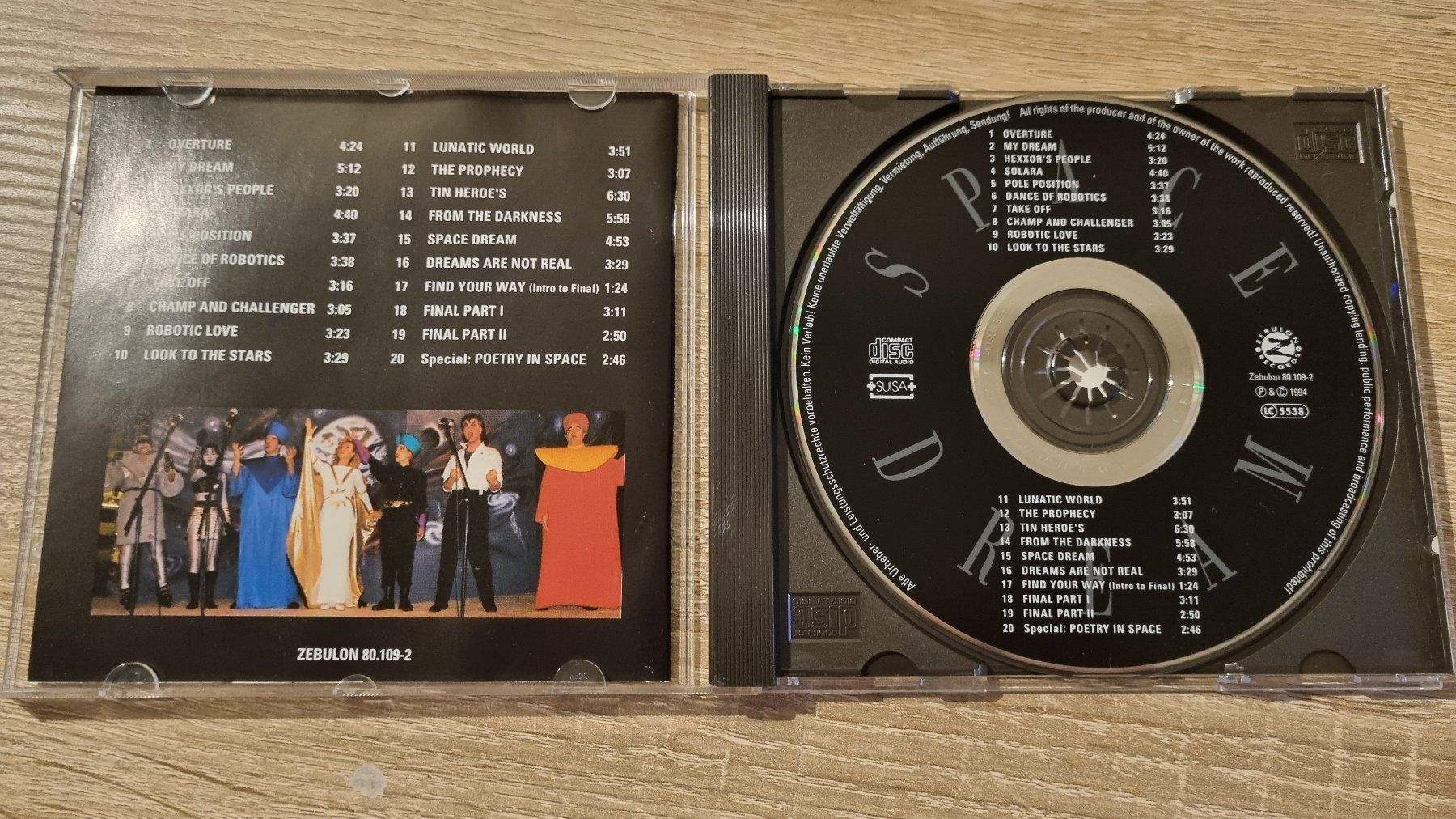 CD: Musical Space Dream Soundtrack – Usato da Hagenbuch ZH venduto da lecterr55 1