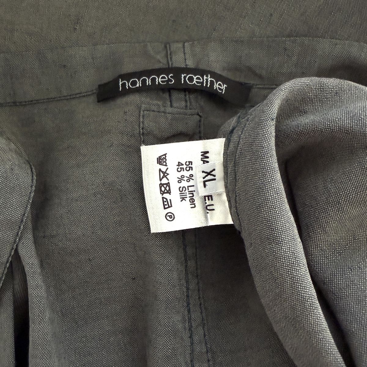 Hannes Roether Vestiti: HANNES ROETHER Linen & Silk Dress – Nuovo (secondo la descrizione) da Emmen venduto da Avviivva_Com2023 8