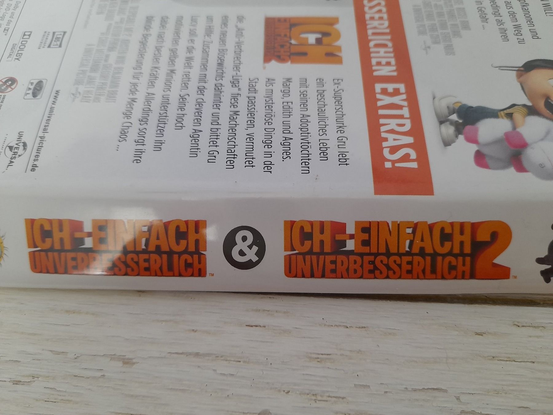 Tutti i DVDs: DVD Ich einfach unverbesserlich und 2 - 2 Filme – Usato da Eiken venduto da Lashar 3