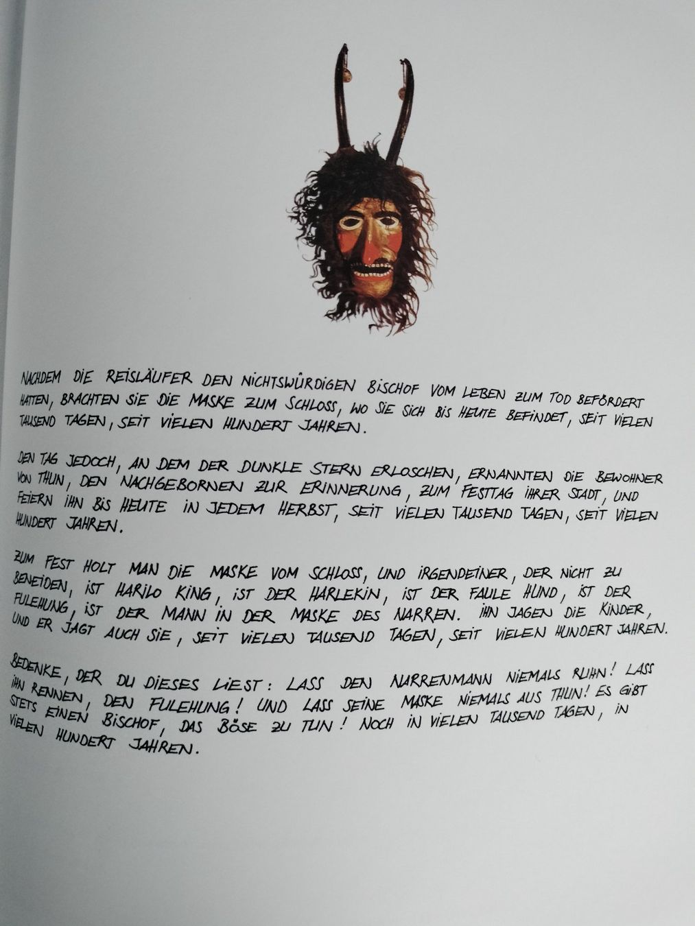 Fumetti: Schweizer Comic, Die Maske des Narren, Fulehung – Usato da Schwanden Sigrisw venduto da cadieux71 4