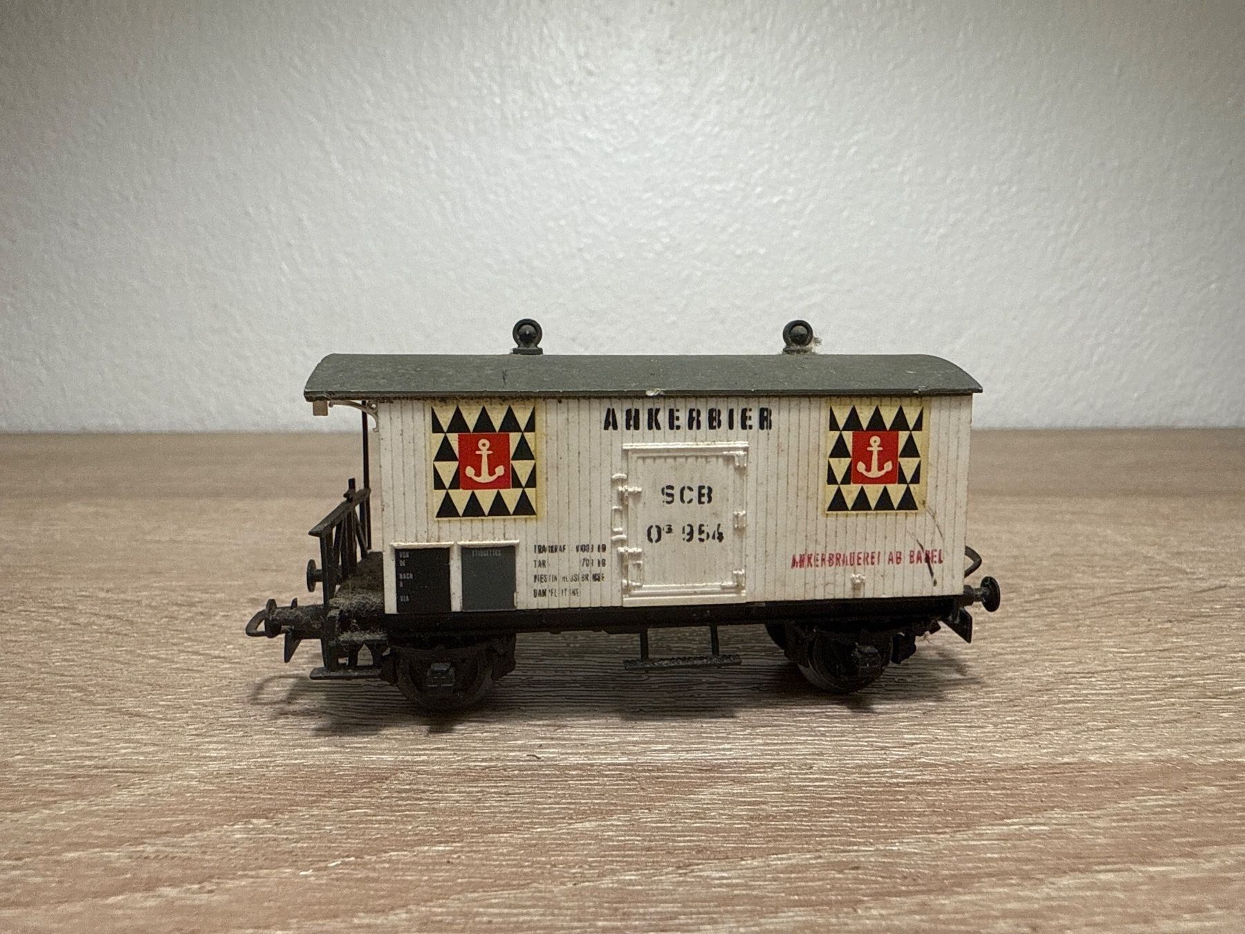 Modellini di ferrovie: Ruco Güterwagen H0 (69) – Usato da St-Aubin-Sauges venduto da Lo_Go