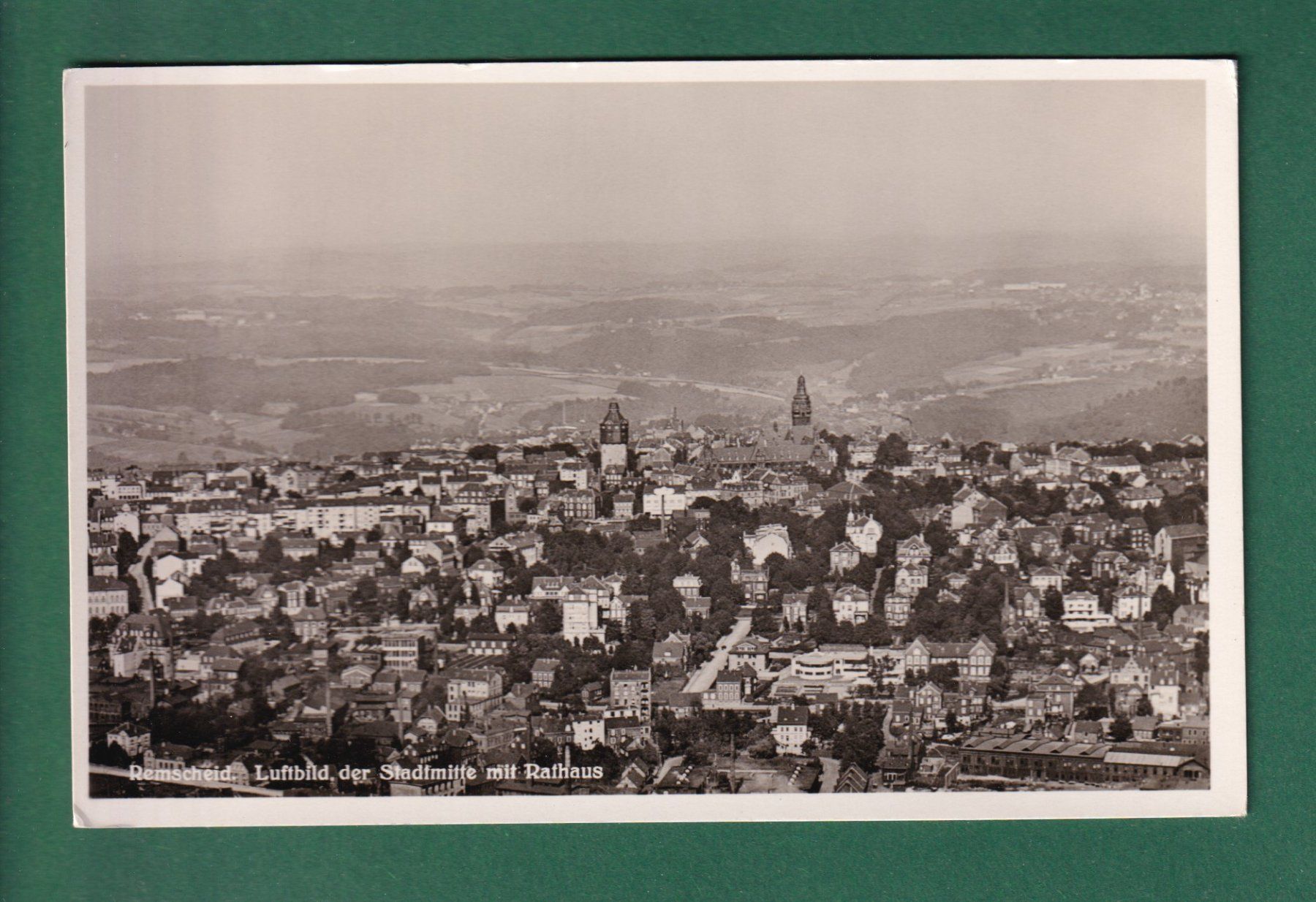 Cartoline postali: REMSCHEID - Luftbild – Usato da Pully venduto da nicecards-shop