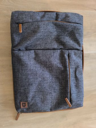 Notebook Laptop Tasche Grau, Top Zustand, wie Neu! 14 Zoll