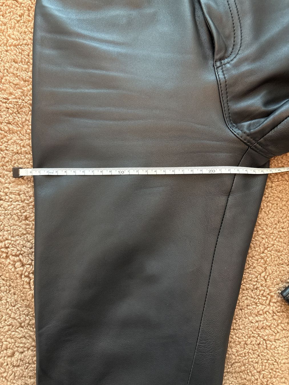 Sandro Pantaloni: SANDRO Lederhose schwarz Gr. 34 – Usato da Bottighofen venduto da lwa_11686 8
