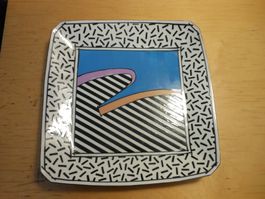 Dorothy Hafner 80er Postmodern Design  Keramik Teller Schale