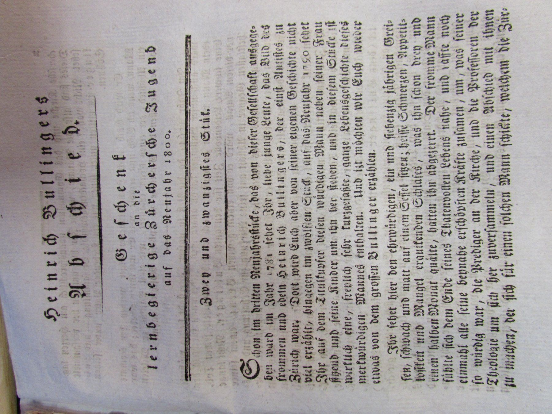 Incisioni: Neujahrsblatt Zürich 1800 – Usato da Walchwil venduto da Shells1 2