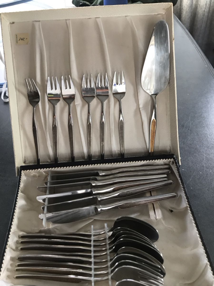 Set di posate: Besteck -Set Silber – Usato da Aarwangen venduto da sch_8s5v
