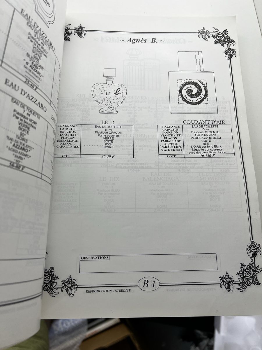 Libri: Répertoire Illustré Des Échantillons de Parfum – Usato da Wettingen venduto da NickInc 3
