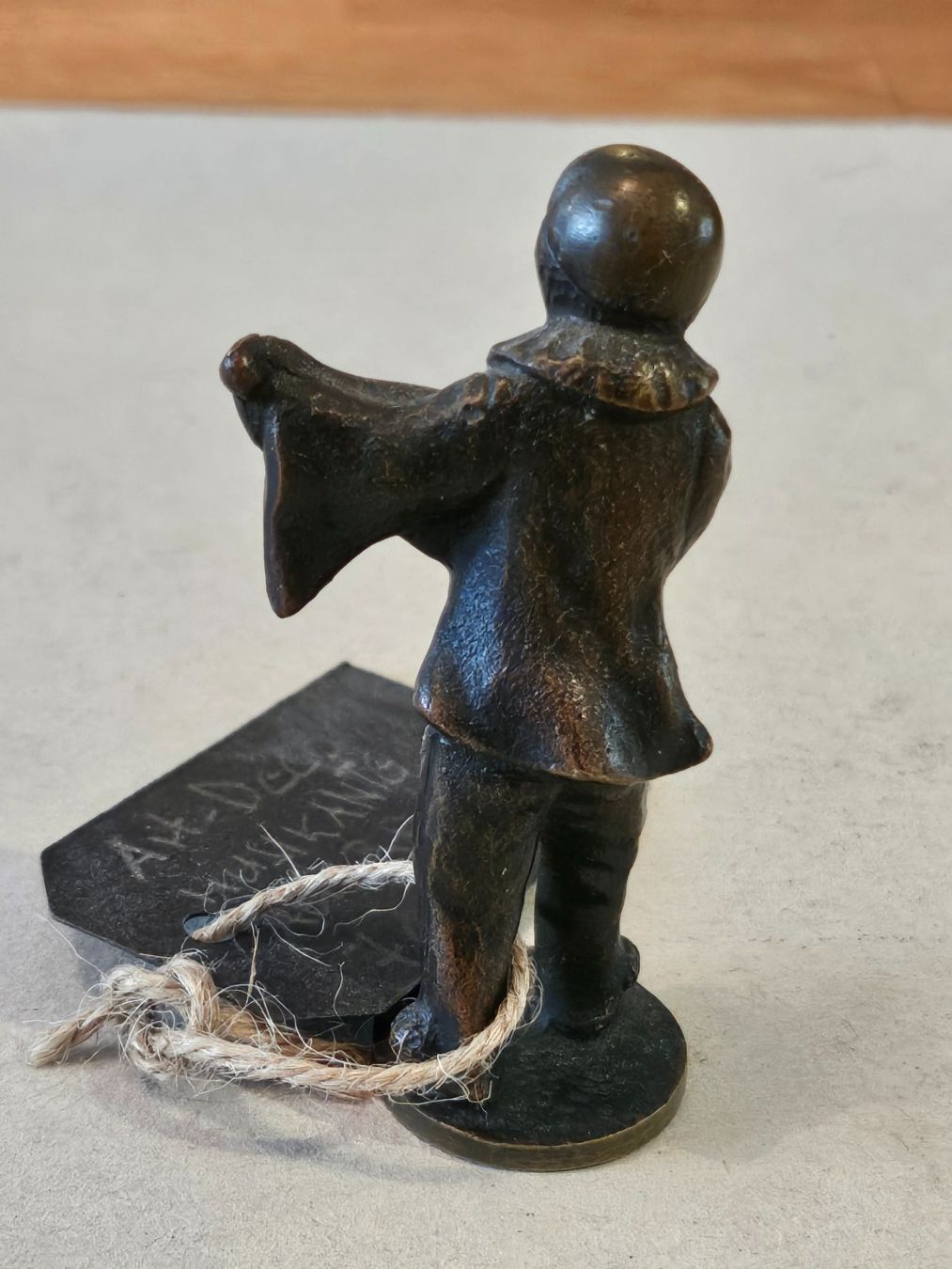 Figuren: ART-DECO MUSIKANT AUS BRONZE – Gebraucht aus Locarno von ICARO8 1