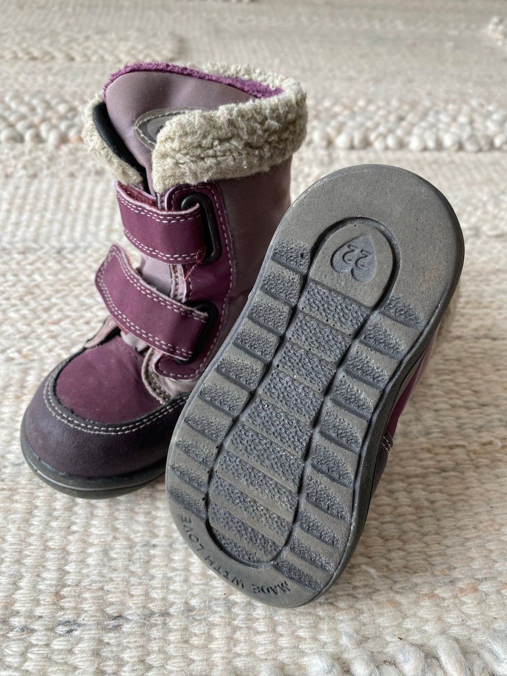 Schuhe für Mädchen: Winterschuhe grösse 22 – Gebraucht aus Wil SG von stonechat 1