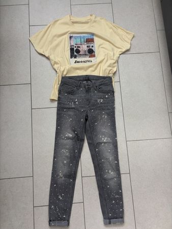 Designer Set Gr. 36 | Liu Jo Jeans & Zadig & Voltaire Shirt