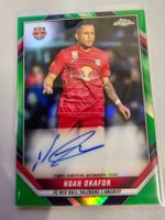 2021-22 Topps Chrome/25 RB Salzburg Autographs Noah Okafor