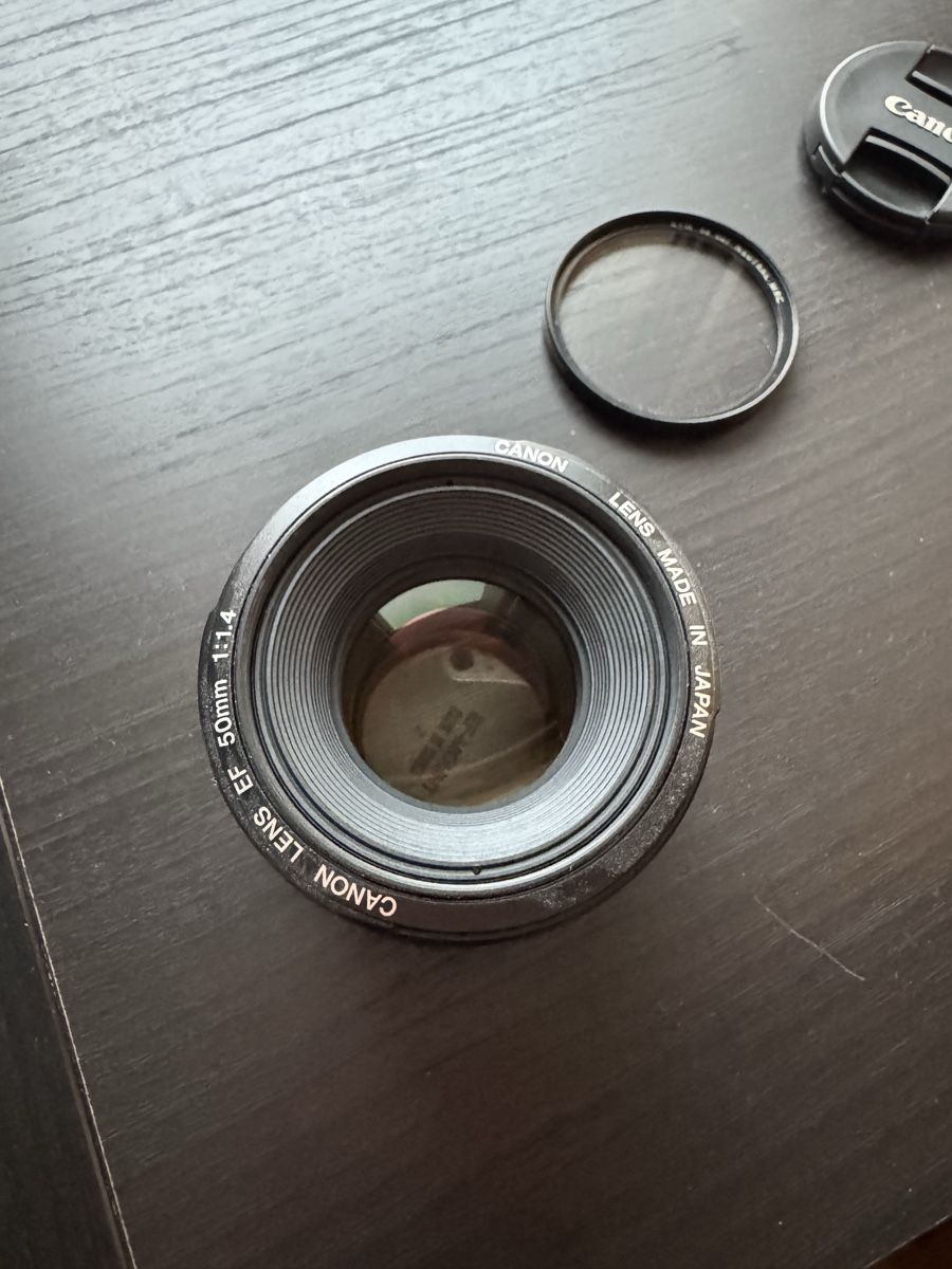 Canon Obiettivi: Canon EF 50mm f/1.4 USM with B+W protector filter – Usato da Oberriet SG venduto da juh_gw9t 1