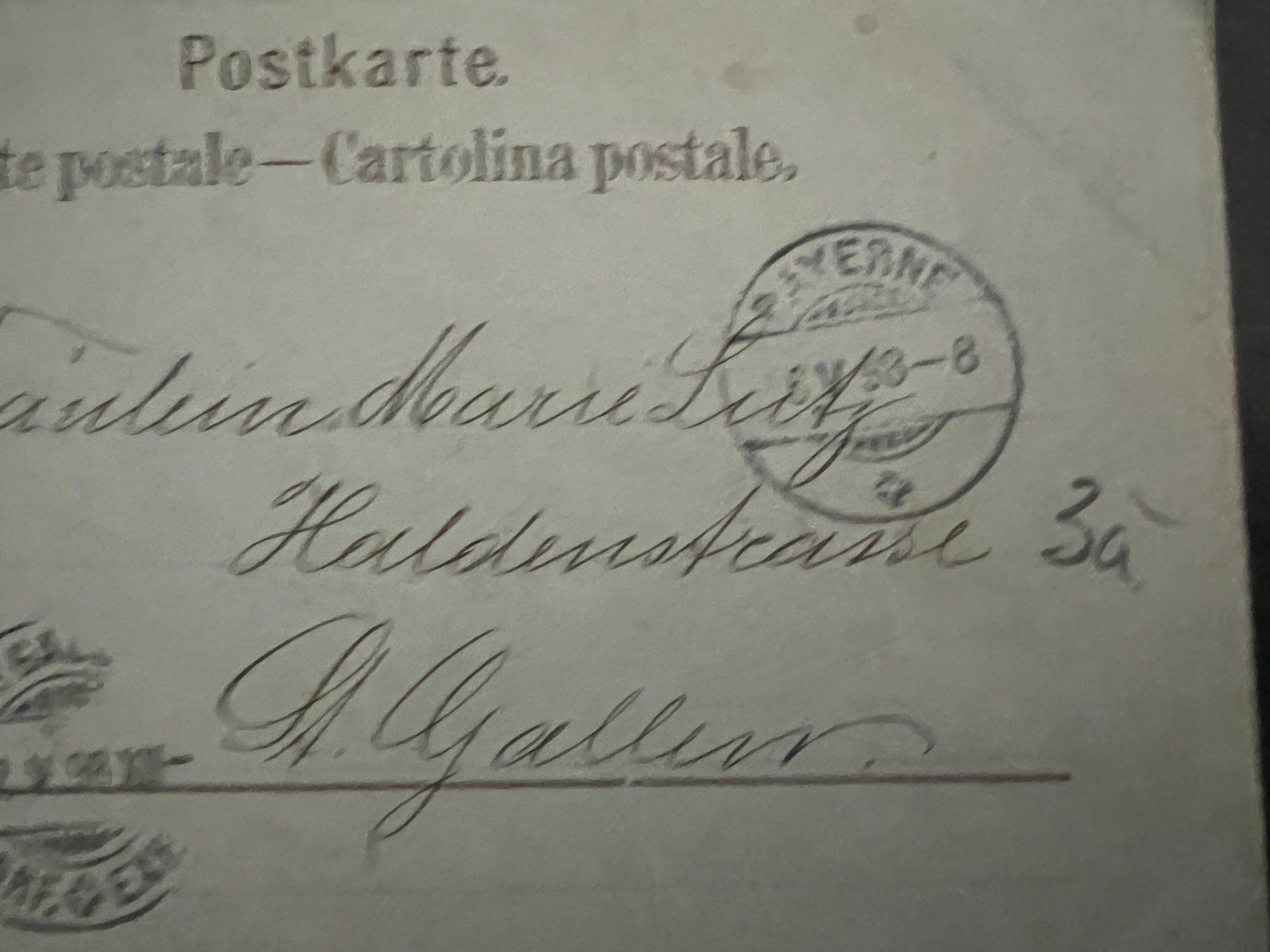 Cartes postales: AK   1898 Bern   (G3261) – D'occasion à Hinwil par Sidi4 1