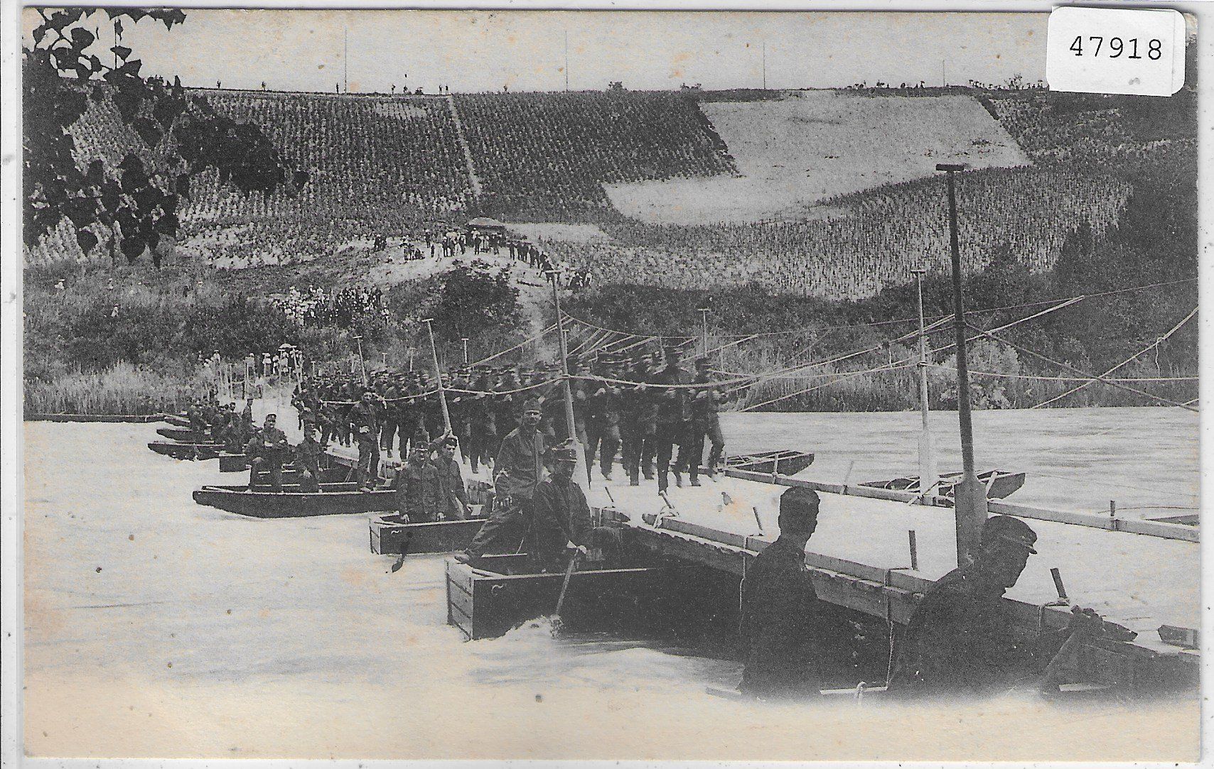 Cartoline postali: Armee Suisse - Pontonier - Gala Peter Chocolat – Usato da Ettingen venduto da Kartenplanet