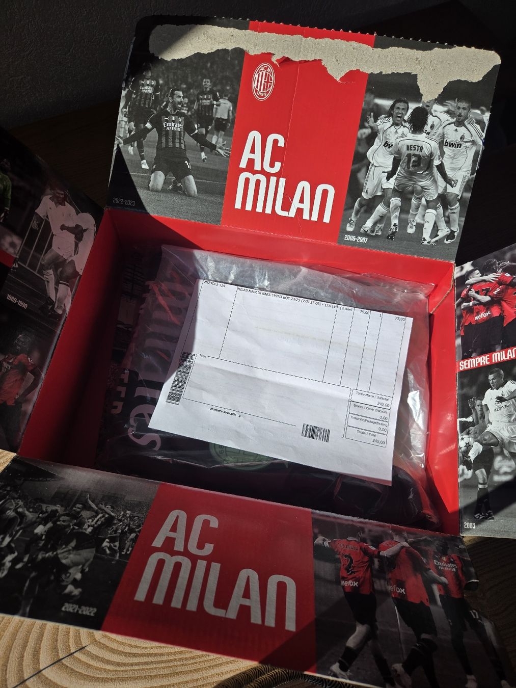 Puma Canottiere & Pantaloni: AC Milan Trikot gr.146/152 Neu – Nuovo e nell'imballaggio originale da Zürich venduto da Deesay 7