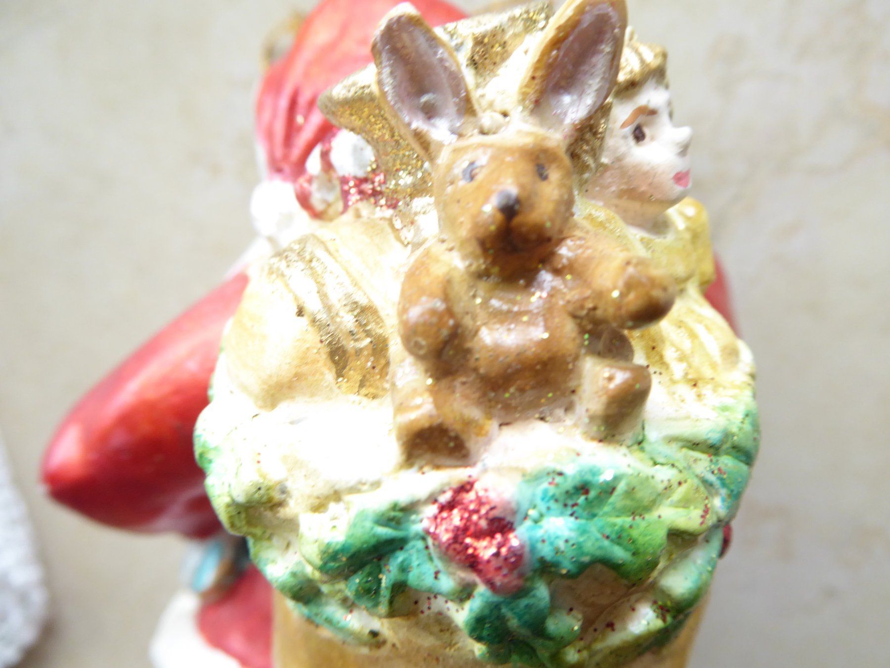 Alle Dekorationen: Christbaumschmuck: Weihnachtsmann mit Glocke – Neu (gemäss Beschreibung) aus Pratteln von Emmy 4