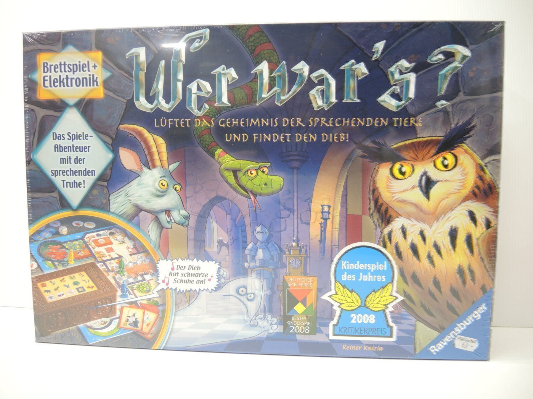 Ravensburger Giochi: Ravensburger 21854 Spiel " Wer war`s?" – Nuovo e nell'imballaggio originale da Dagmersellen venduto da FBM-Bacheli