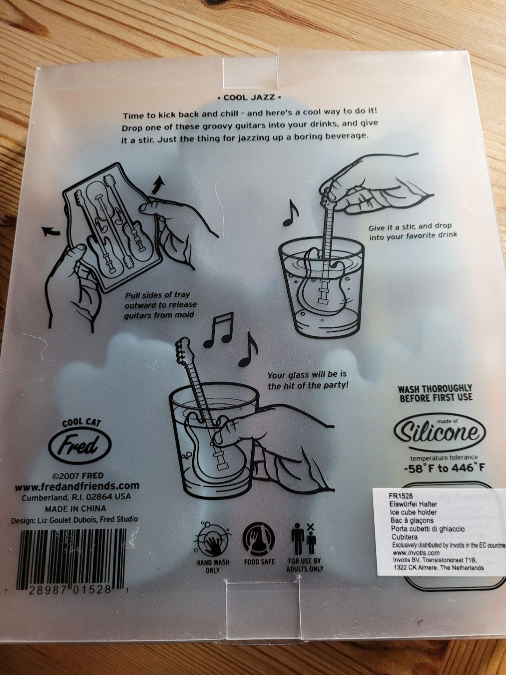 Backformen: *** Coole Gitarren Eiswürfel-Halter *** – Neu und originalverpackt aus Bannwil von Turtle10 1