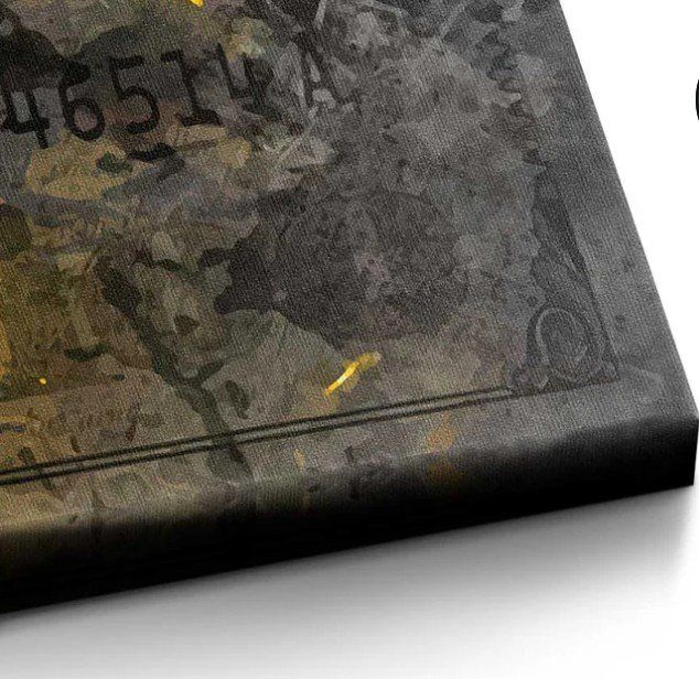 Foto & Immagini: Leinwand Black Bull von Dotcomcanvas – Usato da Stetten AG venduto da Galata1 2