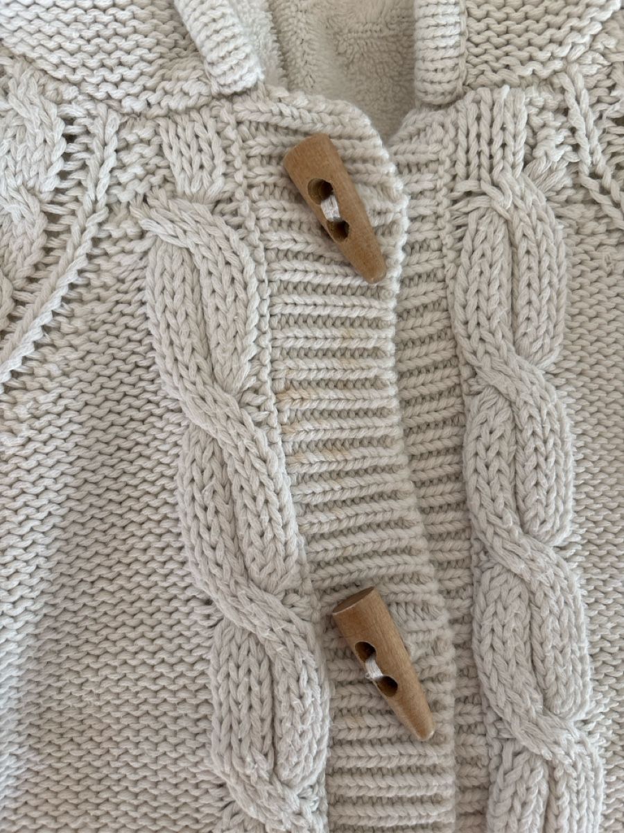 Giacche & Cappotti: Warme Strickjacke grösse 98 – Usato da Wangen an der Aare venduto da Semadeni13 1
