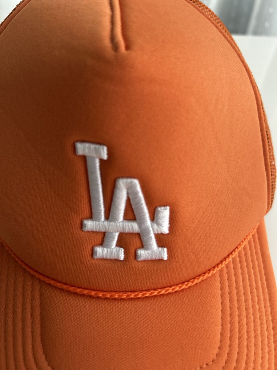 Copricapi, berretti & cappellini: 47 Brand LA Dodgers Cap Orange Mesh Trucker One Size – Nuovo (secondo la descrizione) da Saland venduto da ele_vc96 1