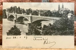 1909 - WETTSTEINBRÜCKE Basel