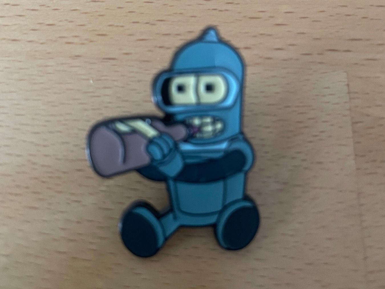Spille & Fermagli: Futurama Série Bender Pin Anstecker – Nuovo (secondo la descrizione) da Horn venduto da abutre72