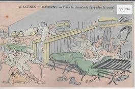 Humor Armee - Scenes de Caserne - Dans la chambree