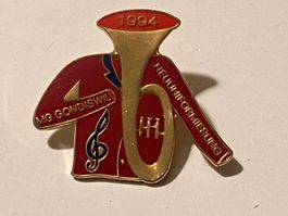 1 Pin Musikgesellschaft Gondiswil Neuuniformierung 1994