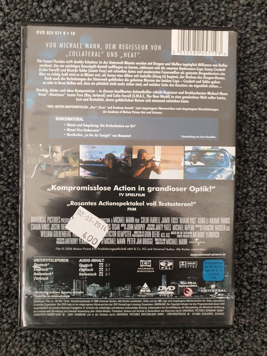 Tutti i DVDs: MIAMI VICE(NR455) – Usato da Ruswil venduto da Ruck.Zuck. 1