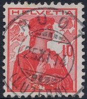 ROOT (LUZERN) 25.XI.14 - Vollstempel auf Helvetia Brustbild