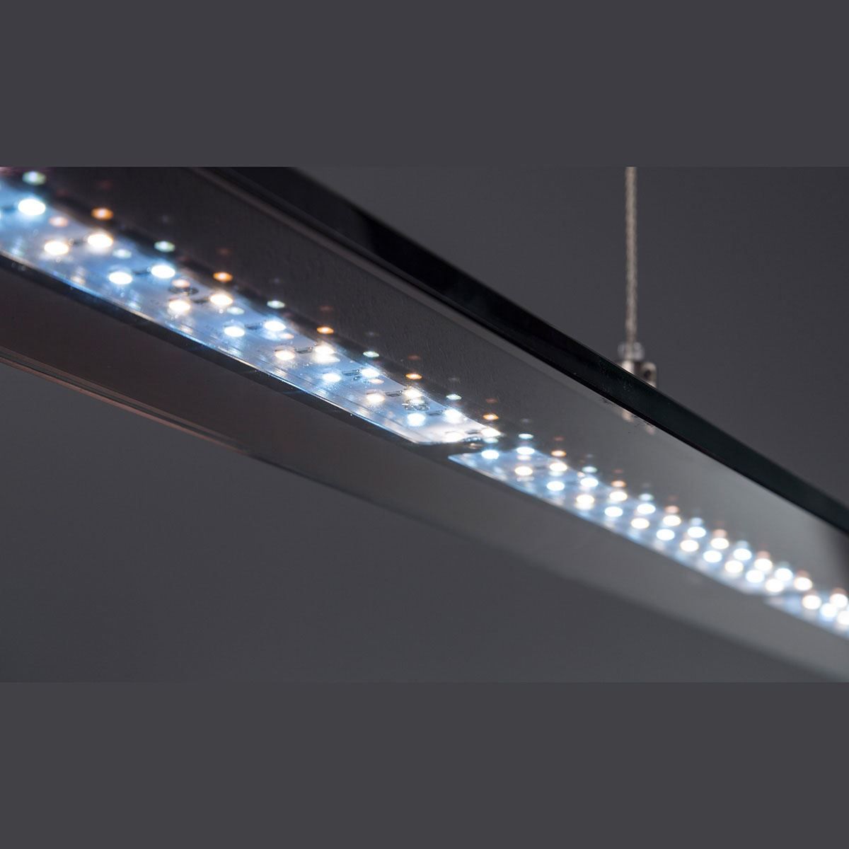 Lampadari & plafoniere: LED Pendelleuchte, Schwarz, 88 cm Länge – Nuovo (secondo la descrizione) da Kreuzlingen venduto da Smart-Light 6