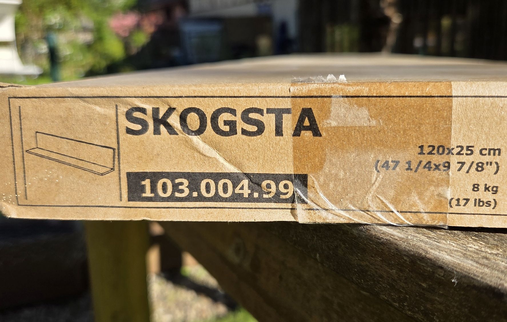 Scaffali: IKEA Wandablage SKOGSTA – Nuovo e nell'imballaggio originale da Eglisau venduto da ixia_ixia