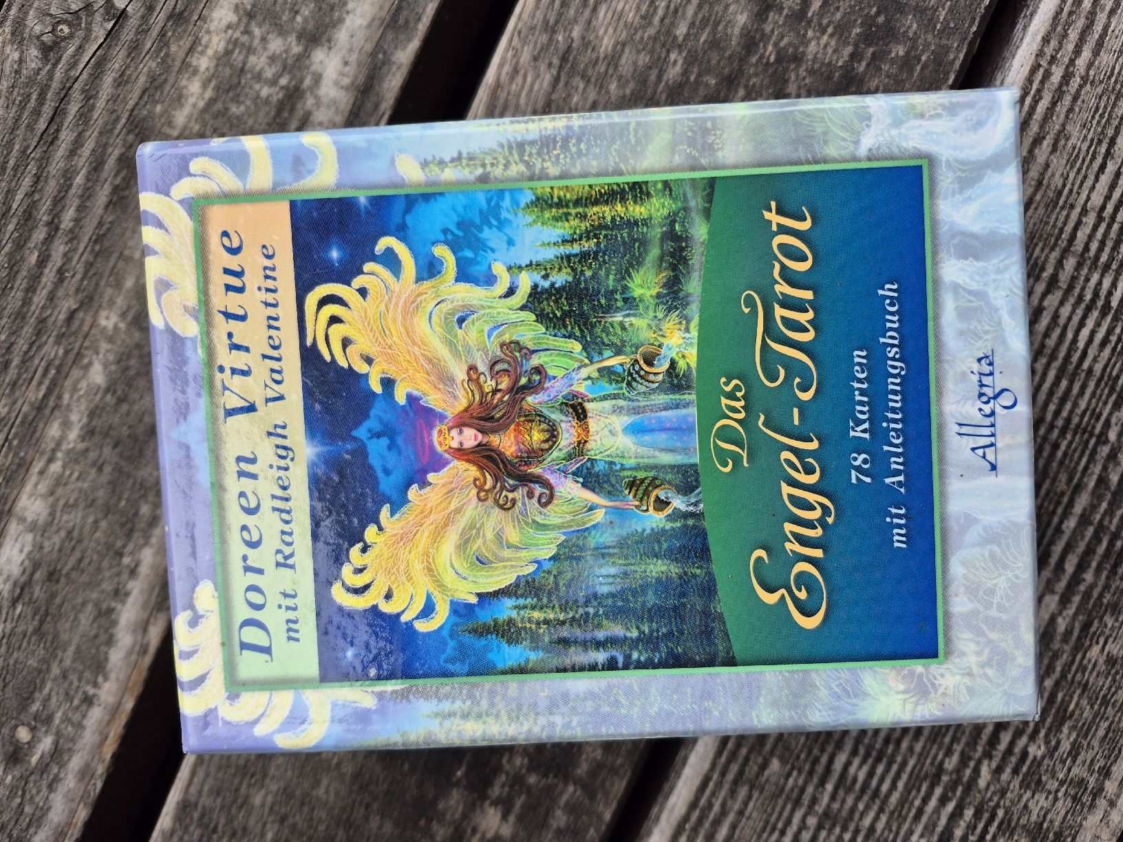 Karten: Doreen Virtue Das Engel-Tarot – Neu (gemäss Beschreibung) aus Holzhäusern ZG von ele_sfz9