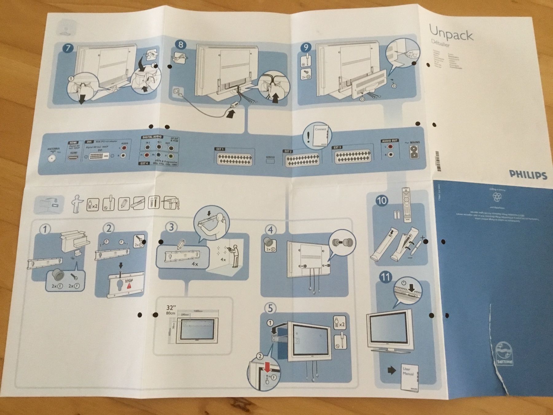 Philips Fernseher: Philips TV  32 PF 9830 Ambilight – Defekt aus Kerzers von Georges3210 4