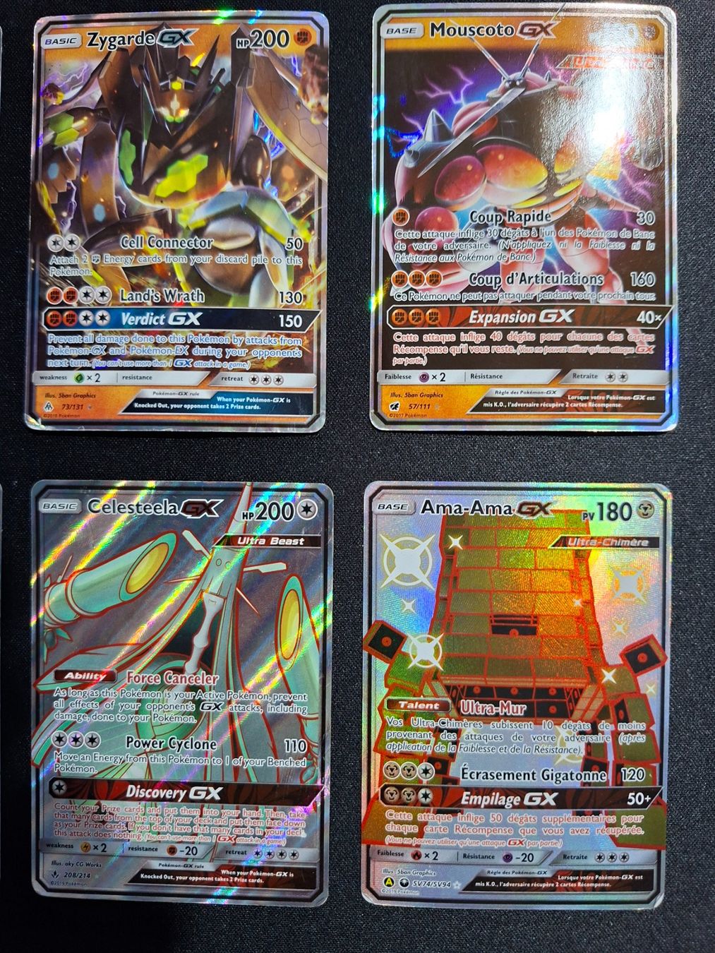 Pokémon Cartes à collectionner: Lot 8 Catres Pokémon GX – D'occasion à Valeyres-sous-Rances par gegg 3