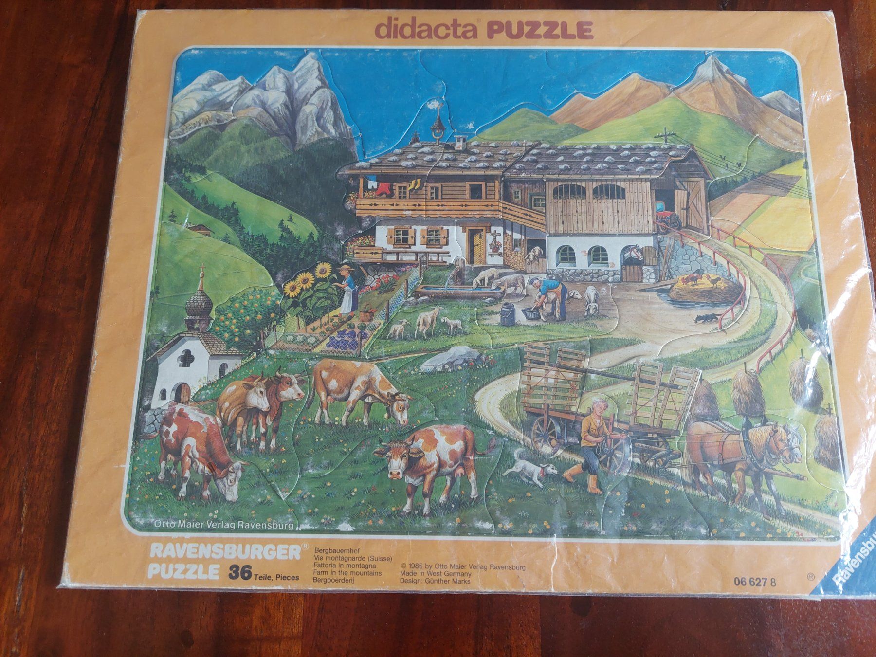 Ravensburger Puzzle: Ravensburger Puzzle 36 Teile Bergbauernhof – Usato da Beckenried venduto da Havacola 4