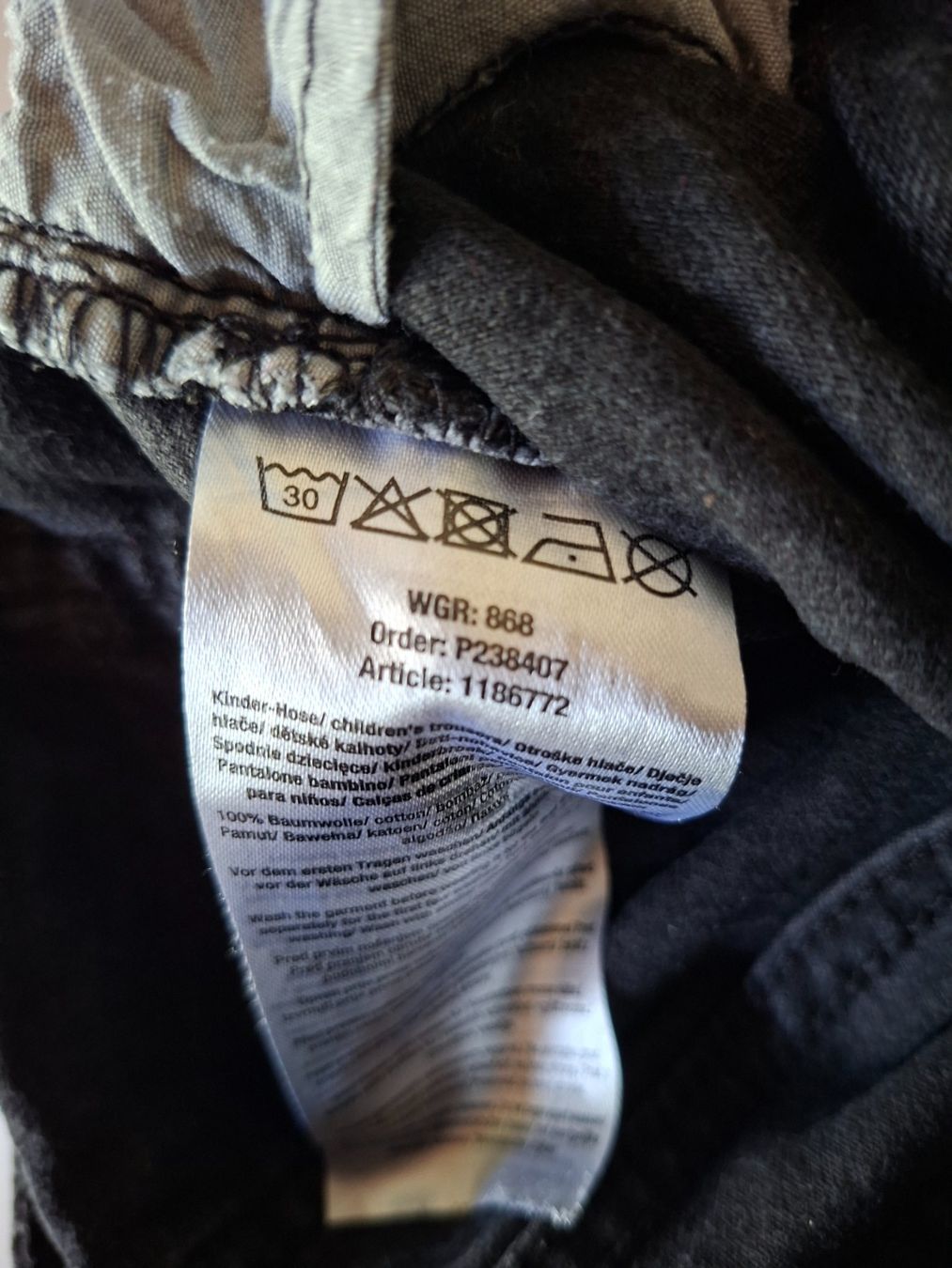 Pantaloni: Kiki & Koko Jeans schwarz Grösse 116 – Usato da Erlinsbach venduto da pfunky 3