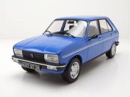 Peugeot 104 S 1981-1982 blau / Decor weiss    1:18 von NOREV