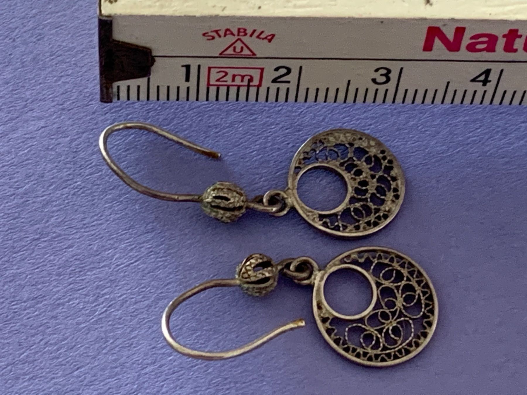 Ohrringe & -stecker: Ohrringe golden filigran rund – Gebraucht aus Dittingen von Bijoubelle 4