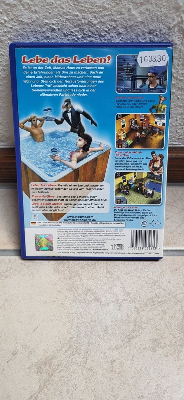 Sony Spiele: PS2 - Die Sims – Gebraucht aus Münsingen von Heroism2010 1