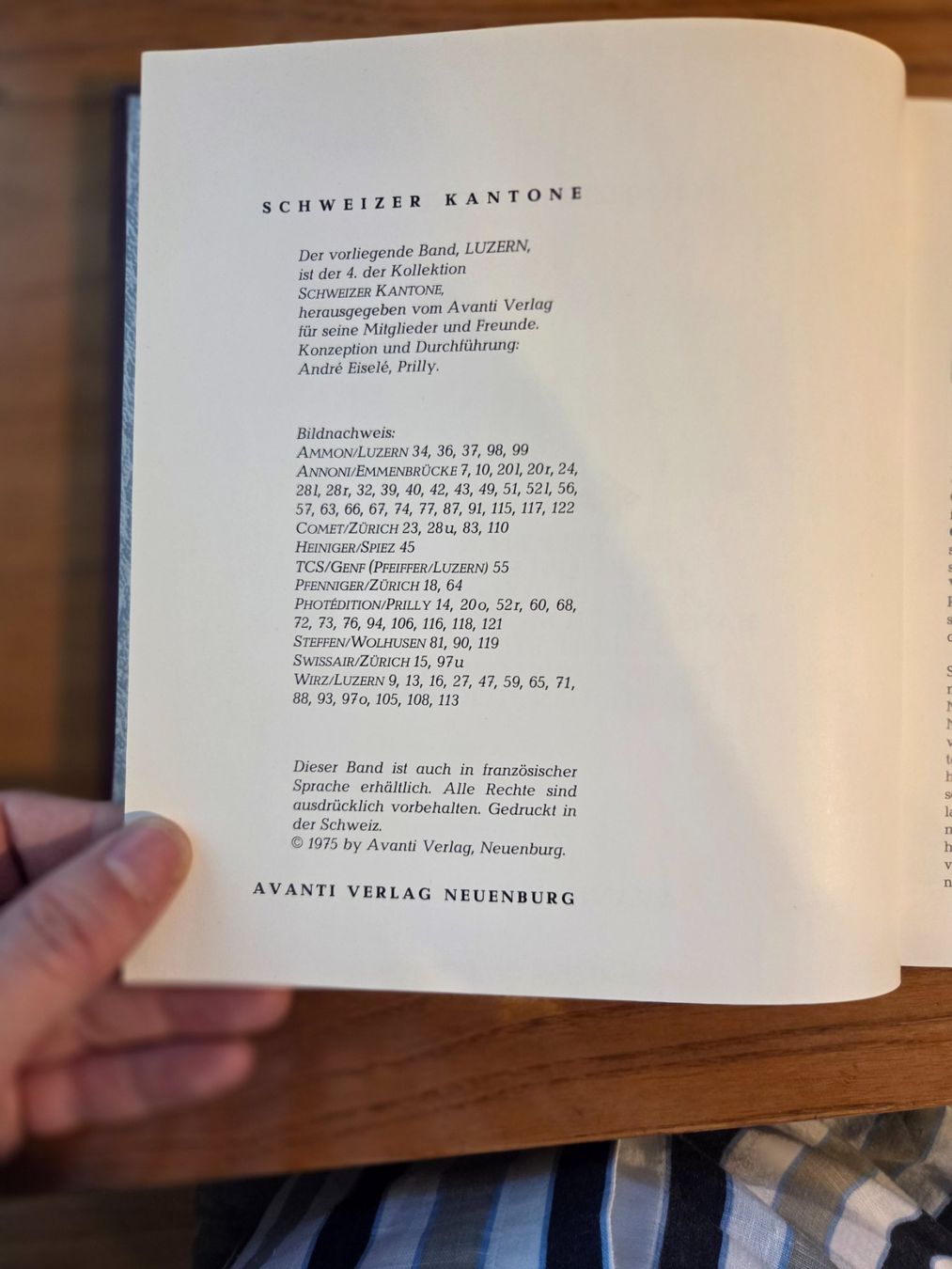 Bücher: Schweizer Kantone Luzern, Avanti 1975 – Gebraucht aus Aldesago von lusuardi 5