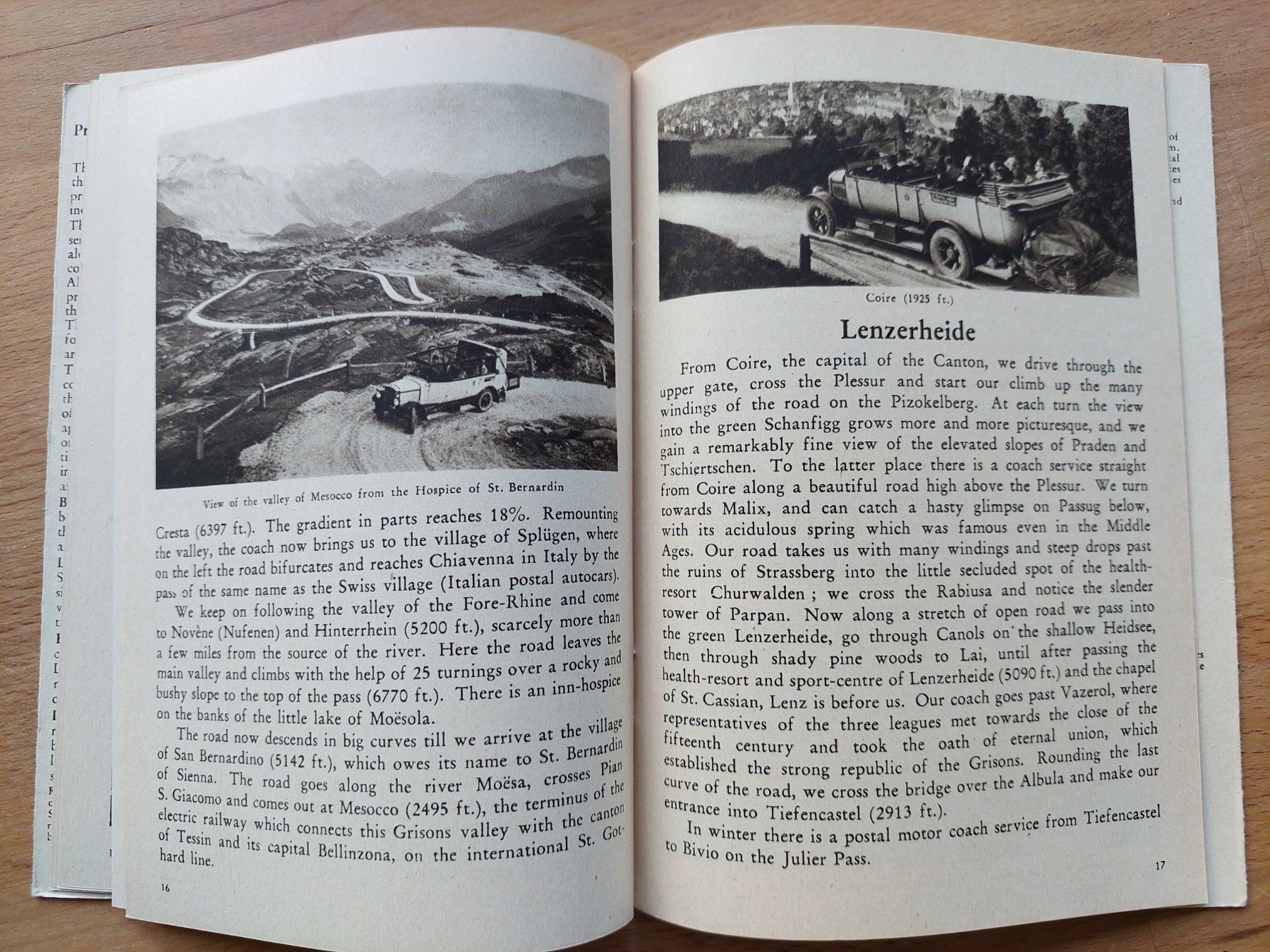 Dokumente: Alter Prospekt Swiss Alpine Postal Coaches – Gebraucht aus Obfelden von Foto_Bild_Kunst_Buch 6
