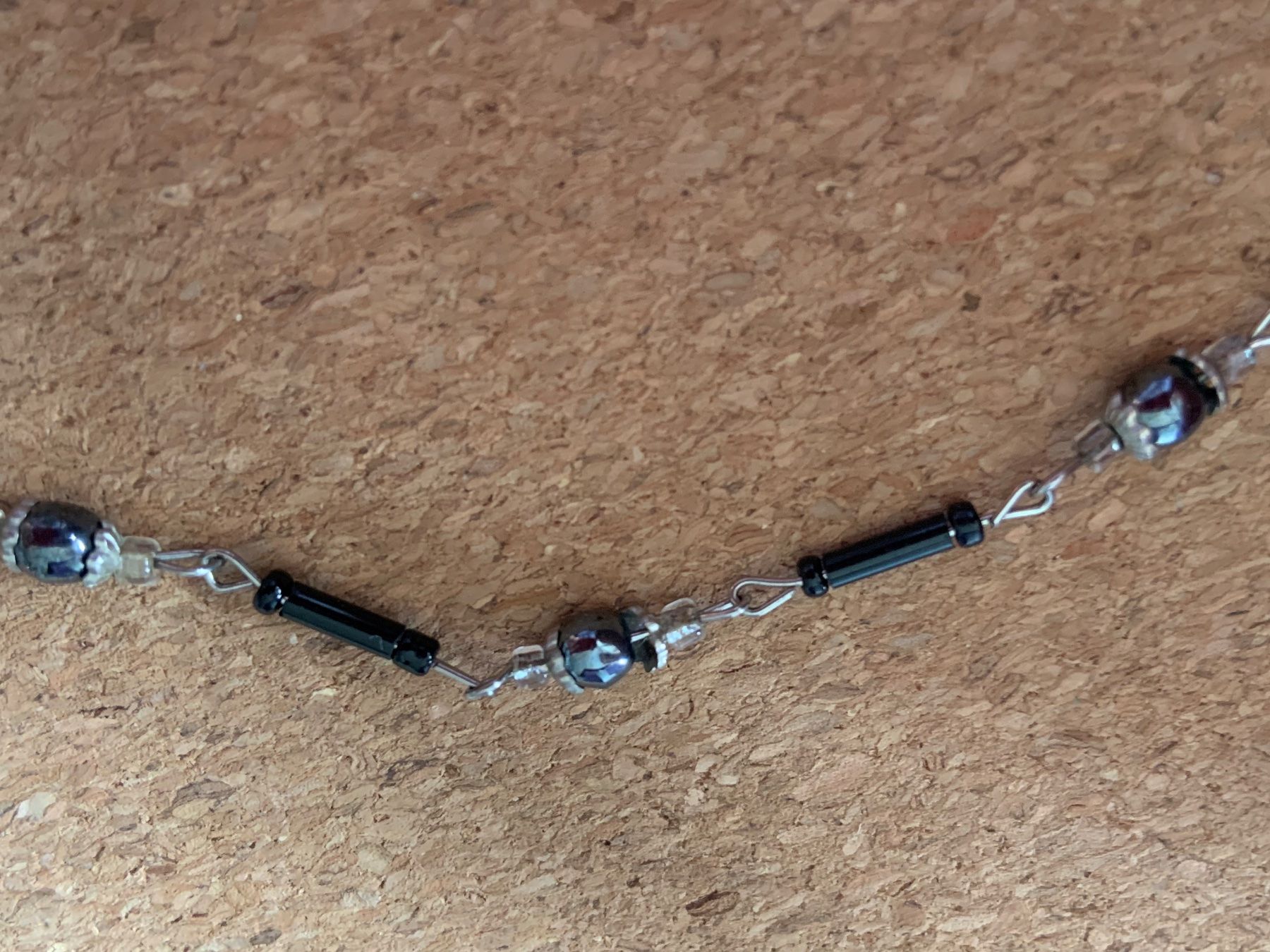 Ketten: Kette schwarz Fein leicht (ca 36cm) – Gebraucht aus Dittingen von Bijoubelle 4