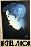 Michel Simon acteur suisse Affiche orginale Plakat
