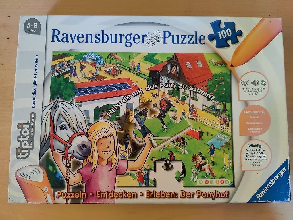 Puzzle: Pferdepuzzle von Tip Toi – Usato da Russikon venduto da Mygae