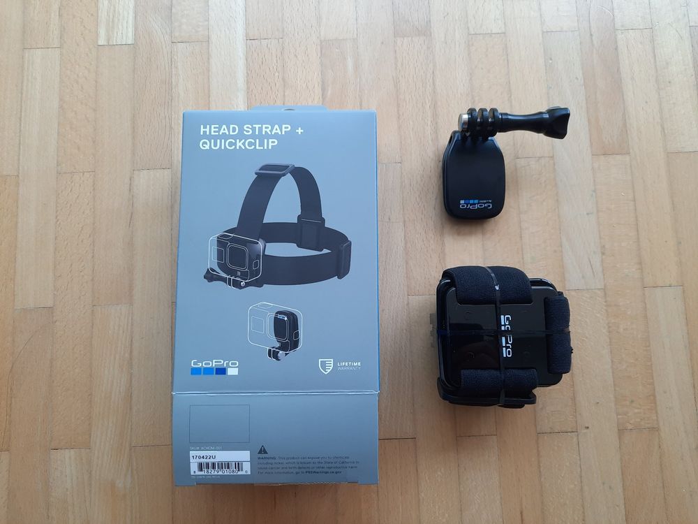 GoPro Head Strap + Quickclip | Kaufen auf Ricardo